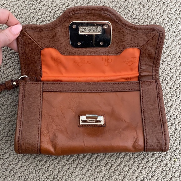 Cole Haan Leather Wallet Wristlet - Picture 3 of 5